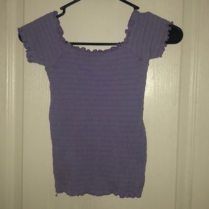 Brand new lilac color crop top